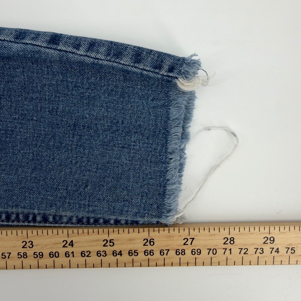 Lucky Brand Bridgette High‎ Rise Button Fly Skinny Ankle Jeans Women Size 0/25 - Picture 9 of 9